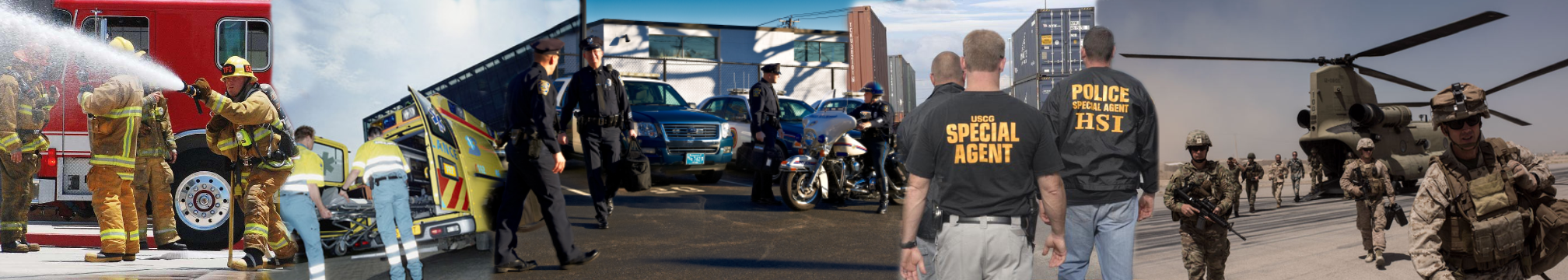 Industry law enforcement badges